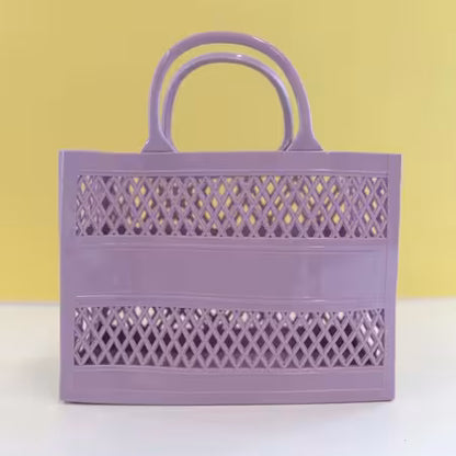 PREORDER Kimberbell Jelly Tote Insert Design AND/OR Optional Fabric KIT in (2) Colorways From KIMBERBELL DAY KD5163 DUE OUT JULY 18, 2026
