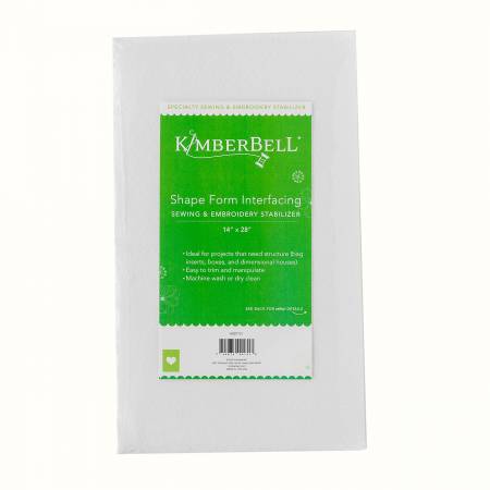 Kimberbell Shape Form Interfacing 14in x 28in # KDST131 for Happy Place Bowls AND Holiday Rope Bowls