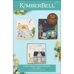 PREORDER Kimberbell Home Sewn Fabric Tiles Machine Embroidery Patterns AND/OR Optional Embellishment Kit for WHOLE Year KDKB1320 (USE DROP DOWN MENU FOR SELECTION)