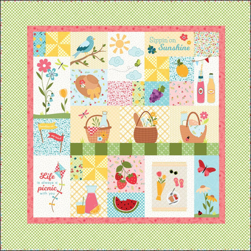 25% off KD822 Sippin' On Sunshine Machine Embroidery Design PREORDER MARCH 2026