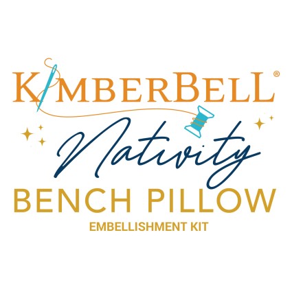 Kimberbell Nativity Bench Pillow EMBELLISHMENT Kit # KDKB1279