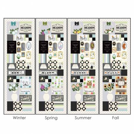 Quilting Through the Seasons Kimberbell Fabric Kit CUT IN OUR STORE