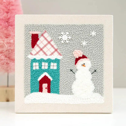 Kimberbell Snowplace Like Home – Punch Needle Plus Kit KPNK1005