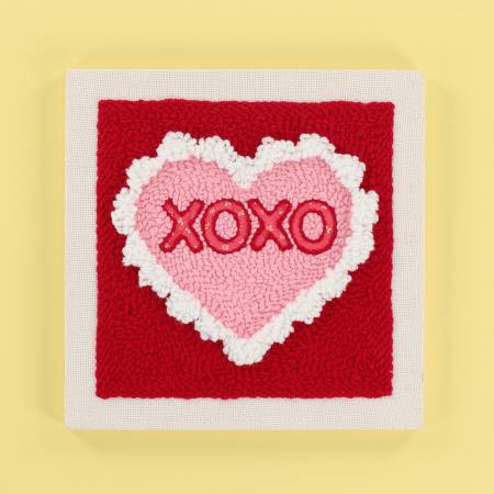 Kimberbell Punch Needle Embroidery Kit Hugs & Kisses 10in Frame # KPNK1010 RELEASE DATE 1/15/24