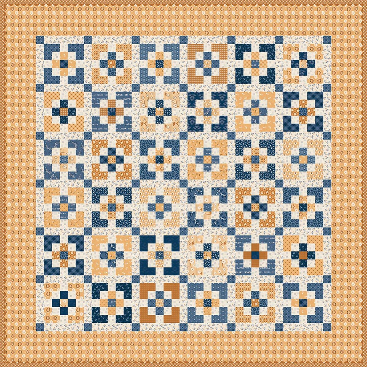 PREORDER Riley Blake Charmed Table Topper or Baby Quilt Kit SKU: KT-18131 DUE OUT NOVEMBER 2026
