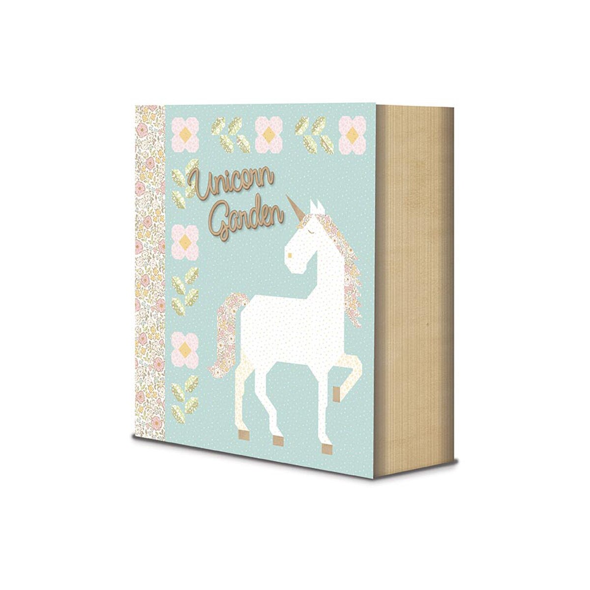 PREORDER Unicorn Garden Quilt Kit by Cayla Naylor SKU: KT-18320 DUE OUT OCTOBER 2026