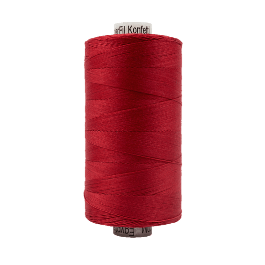 Konfetti 1000m 50wt - CHRISTMAS-RED