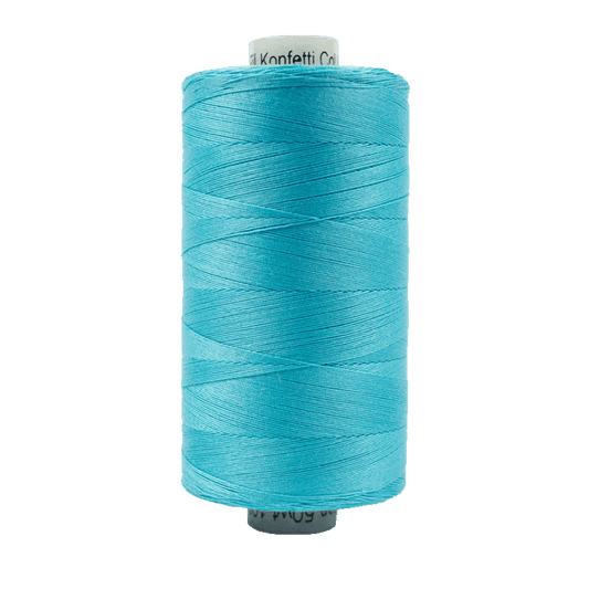 Konfetti 1000m 50wt - MED-PEACOCK-BLUE