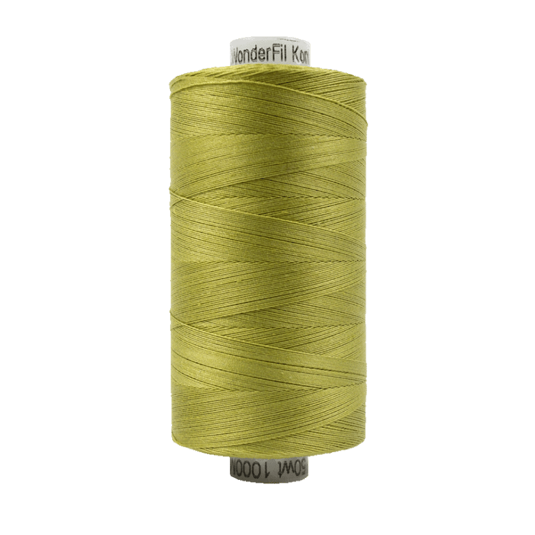 Konfetti 1000m 50wt - BRASS-GREEN