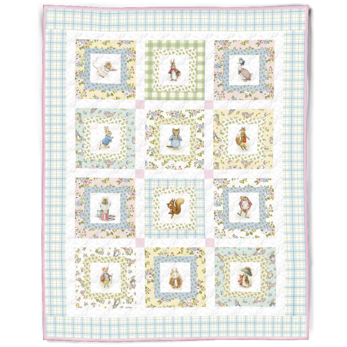 PREORDER Riley Blake Peter Rabbit and Friends Quilt FABRIC KIT ONLY KTME-36488 DUE OUT FEBRUARY 2027