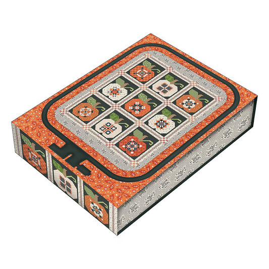 PREORDER Riley Blake Machine Embroidery Autumn Quilt Seeds Quilt Fabric Only Kit SKU: KTME-52795 DUE OUT APRIL 2027