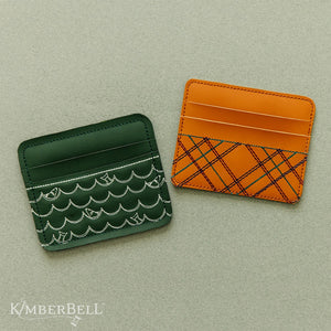 Kimberbell Digital Dealer 2023 June Father's Day Card Wallet Design AND/OR Fabric Kit Color Options