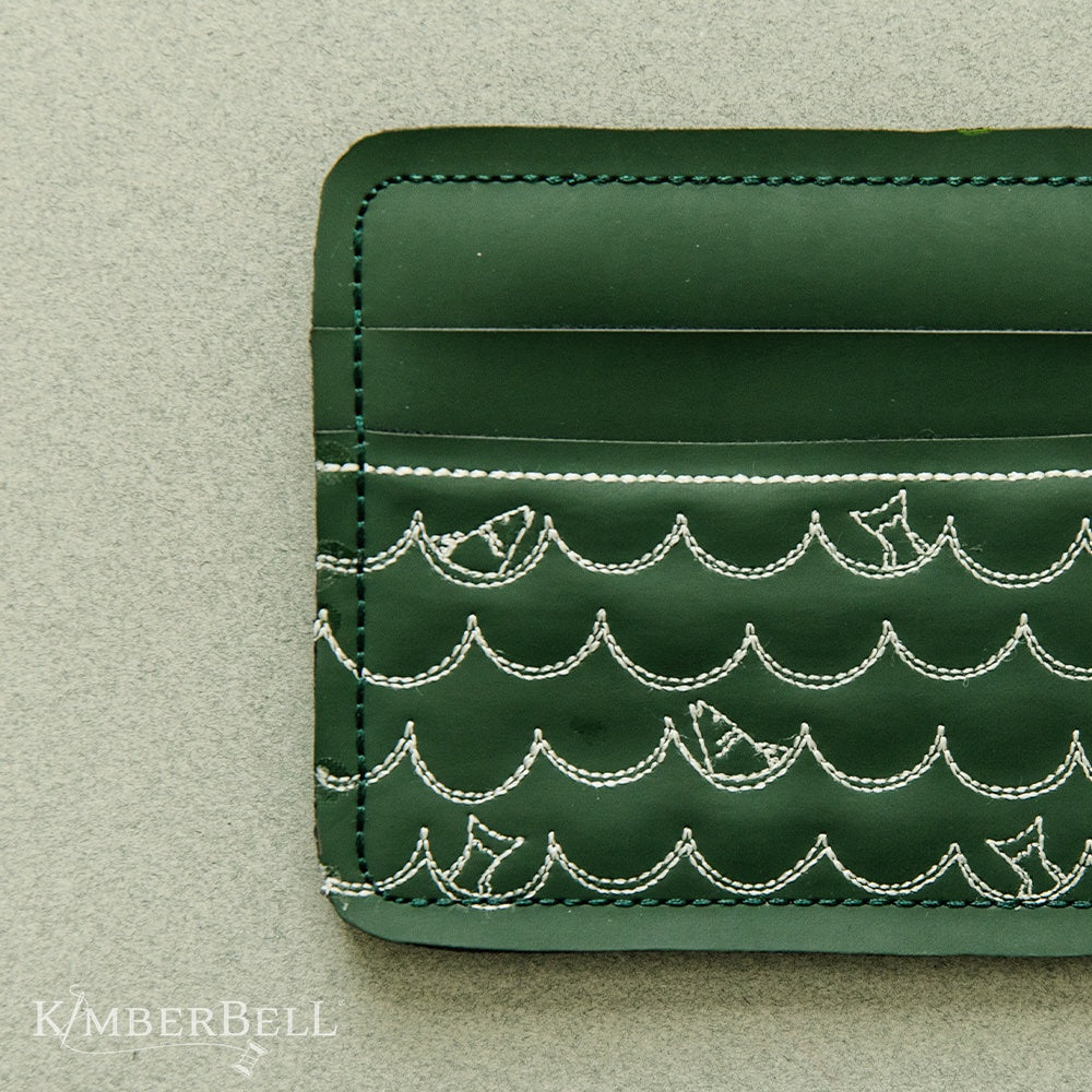 Kimberbell Digital Dealer 2023 June Father's Day Card Wallet Design AND/OR Fabric Kit Color Options