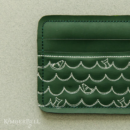 Kimberbell Digital Dealer 2023 June Father's Day Card Wallet Design AND/OR Fabric Kit Color Options