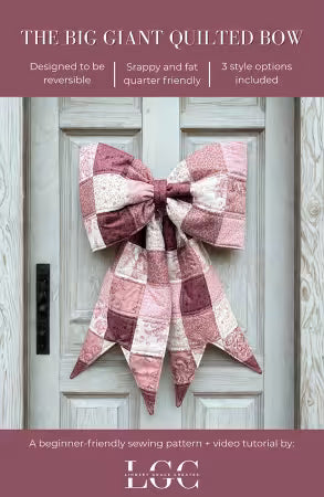 The Big Giant Quilted Bow # LGC-TBGQB