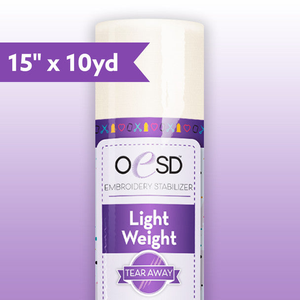 OESD Light Weight TearAway (various Sizes)