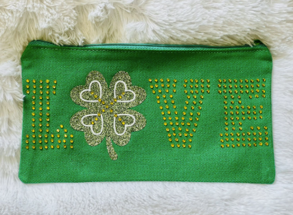 Zoom Class on 3/27/26 Scan N Cut: Lucky Rhinestone Bag Canvas Workspace class with Michelle Gillmartin