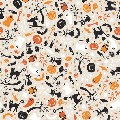 Kimberbell Pumpkins and Potions Fabric Collection sold by the yard