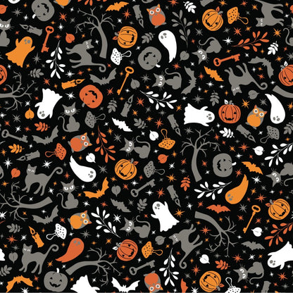 Kimberbell Pumpkins and Potions Fabric Collection sold by the yard