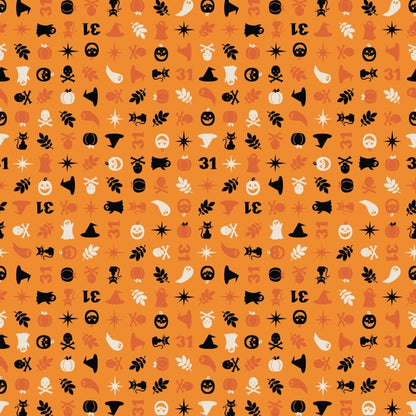 Kimberbell Pumpkins and Potions Fabric Collection sold by the yard