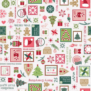 Kimberbell "Quilty Little Christmas" Fabric Collection- Sold by the yard