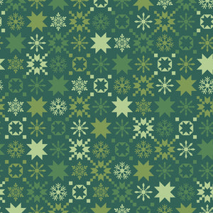 Kimberbell Mistletoe Mystery Quilt FABRIC KIT with Optional Backing fabric - USE drop down WINDOW TO CHOOSE YOUR OPTION