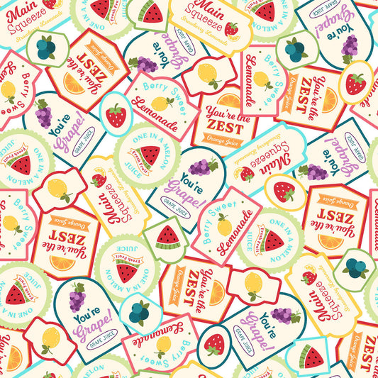 Kimberbell Sippin' On Sunshine Collection Fabric Sold by the Yard