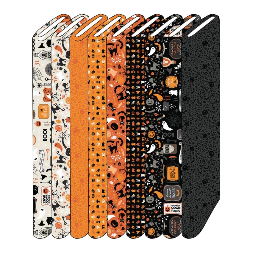 Kimberbell Pumpkins and Potions Fabric Collection sold by the yard