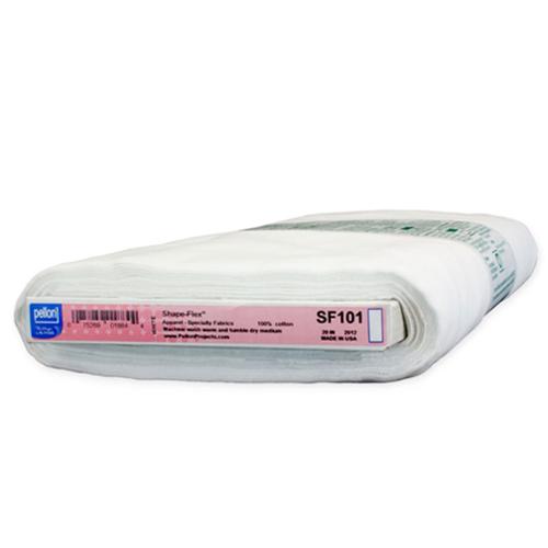 Shapeflex Shape Flex 20" Fusible Woven SF101 WHITE Pellon#25 PER YARD