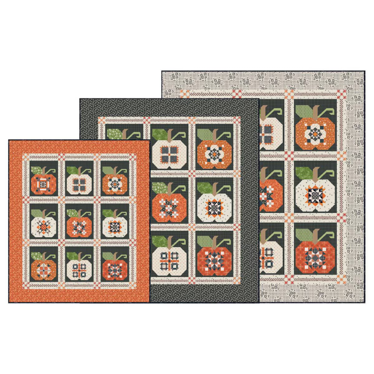 PREORDER Machine Embroidery Autumn Quilt Seeds Quilt SKU: ME018AQS26R3 DUE OUT APRIL, 2027