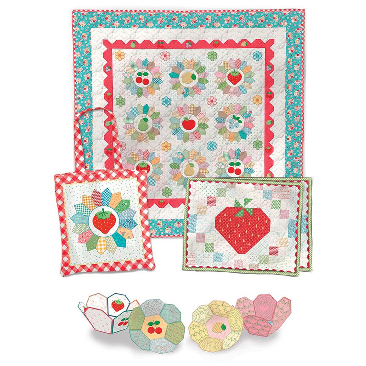 PREORDER Riley Blake Machine Embroidery Berry & Sage Projects Designs ...