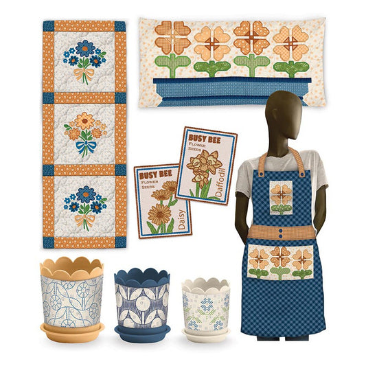 PREORDER Riley Blake Machine Embroidery Garden Accents SKU: ME018GDA26R1 | Release Date November 2026