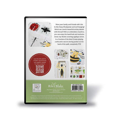 Janet Wecker Frisch for Riley Blake Machine Embroidery In the Wings Quilt Projects ME149ITW24R1 PREORDER