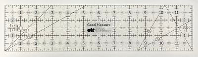 Special Sale: Good Measure Trimming Ruler 3" x 12" MQSTR - NO ADDITIONAL DISCOUNT ON THIS RULER