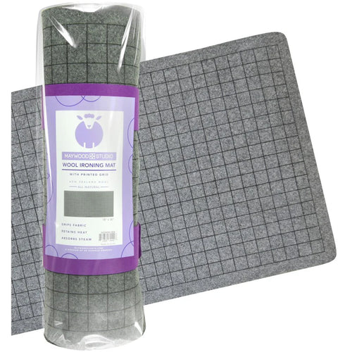 MSSWIM1836 Wool Ironing Mat with Grid 18