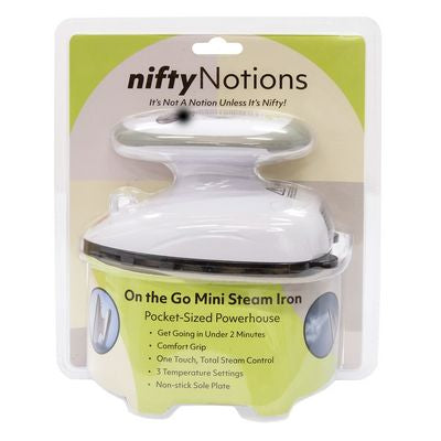 Nifty Notions The On The Go Mini Steam Iron NNSMI