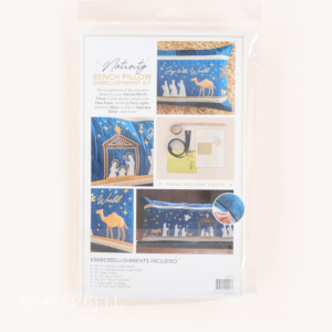 Kimberbell Nativity Bench Pillow EMBELLISHMENT Kit # KDKB1279