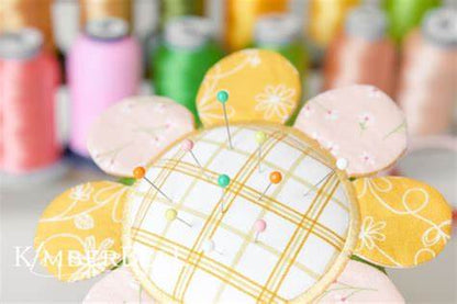 Kimberbell Digital Dealer July 2024 Blossom Pin Cushion FABRIC KIT