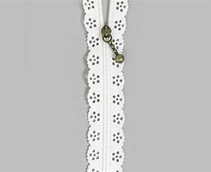 Lace Zippers Multiple Colors and Multiple Lengths