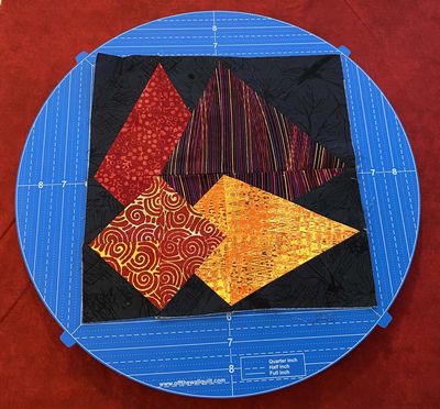ND Off The Wall Rotating Cutting Mat 18in OTWQRC18-6 BONUS INCLUDES 7" ROTATING MAT