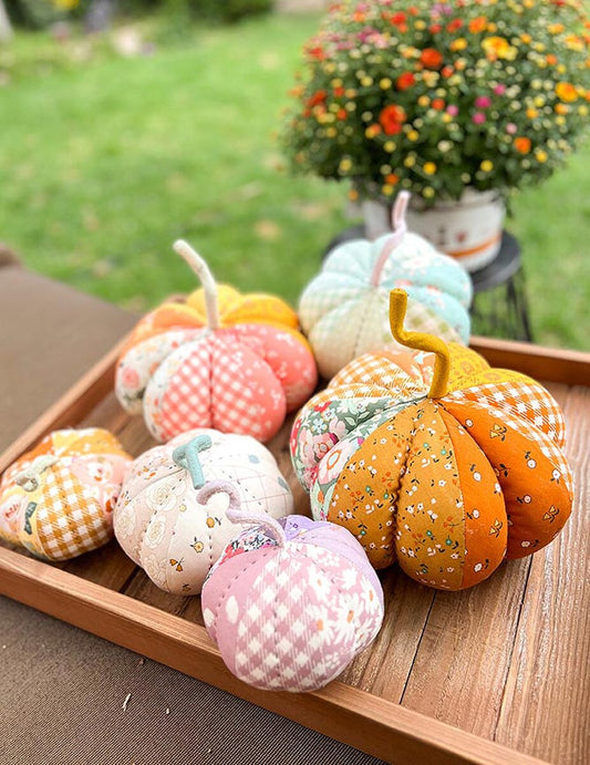 Minki Kim Fabric Pumpkins Design P178-SIBP13