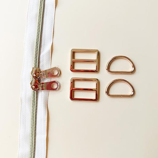 PREORDER Minki Kim Backpack Hardware Kit Light Gold SKU: P178-SIKIT01 DUE OUT JULY 2026