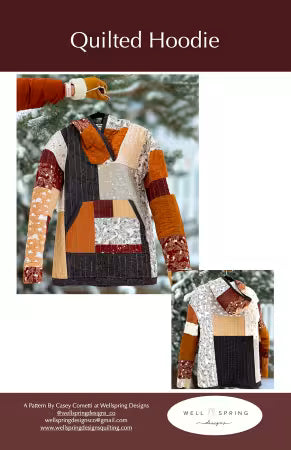 Quilted Hoodie # P191-QUILTEDHOODIE