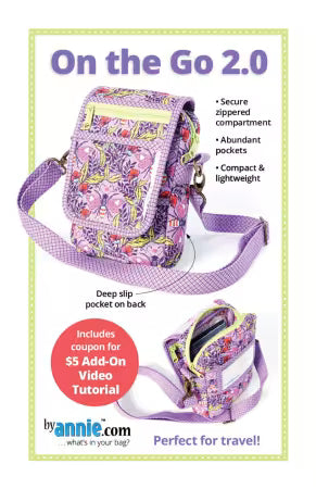 By Annies On the Go 2.0 Bag Pattern PBA190-2