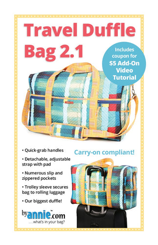 Byannies Travel Duffle Bag 2.1 Pattern