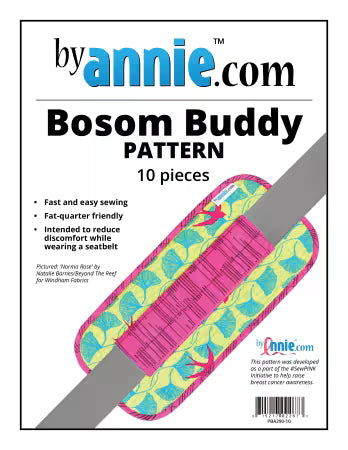 By Annie's Bosom Buddy Seat Belt Cushion Pattern PBA290