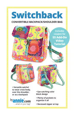 By Annies Switchback Convertable Backpack Pattern PBA295
