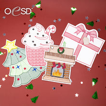 Load image into Gallery viewer, FREE Sew Along: OESD Merry Moments Gift Card Holder Class With Karen Bohl- 12/6/24 1:30-3:00pm PST