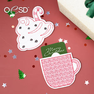 FREE Sew Along: OESD Merry Moments Gift Card Holder Class With Karen Bohl- 12/6/24 1:30-3:00pm PST