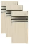 Retro Stripe Towel 3 Packs 18" x 28" Various Colors
